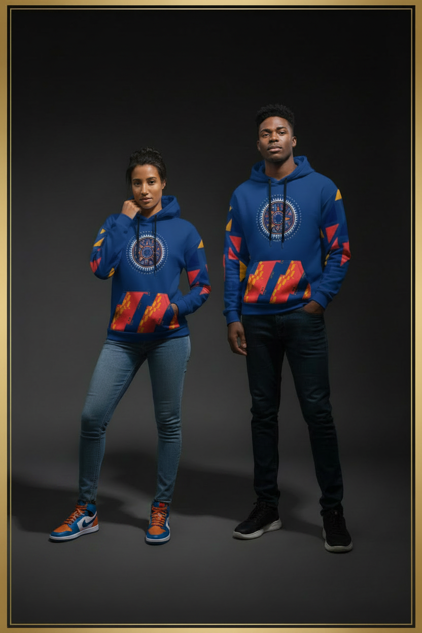 Tribal Vibes Hoodie – Culture Wrapped in Comfort