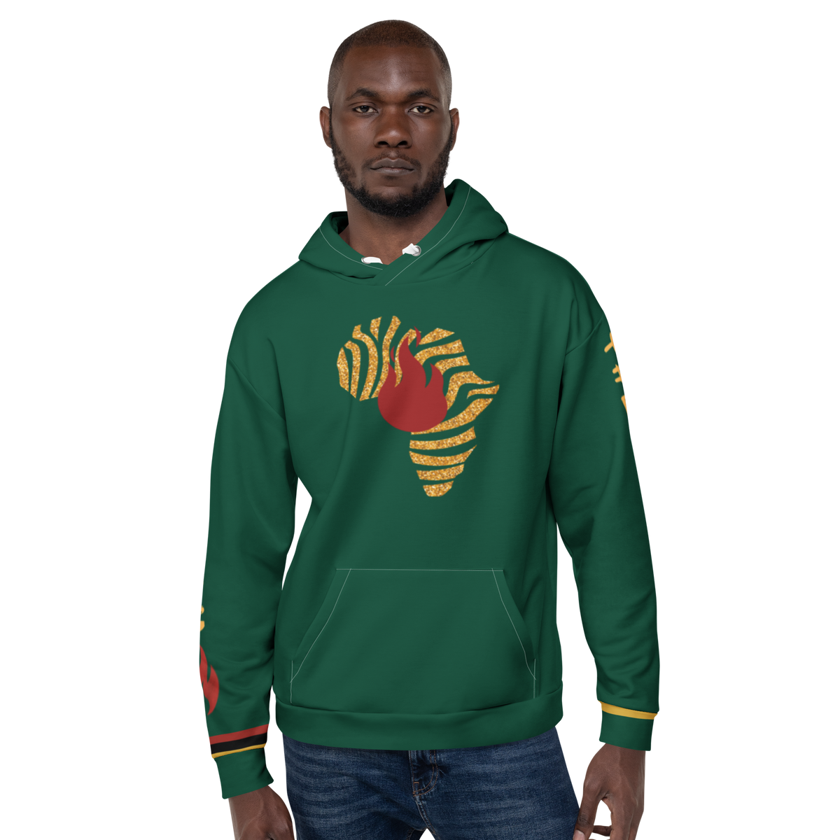 "Lit from the Continent" Unisex Hoodie
