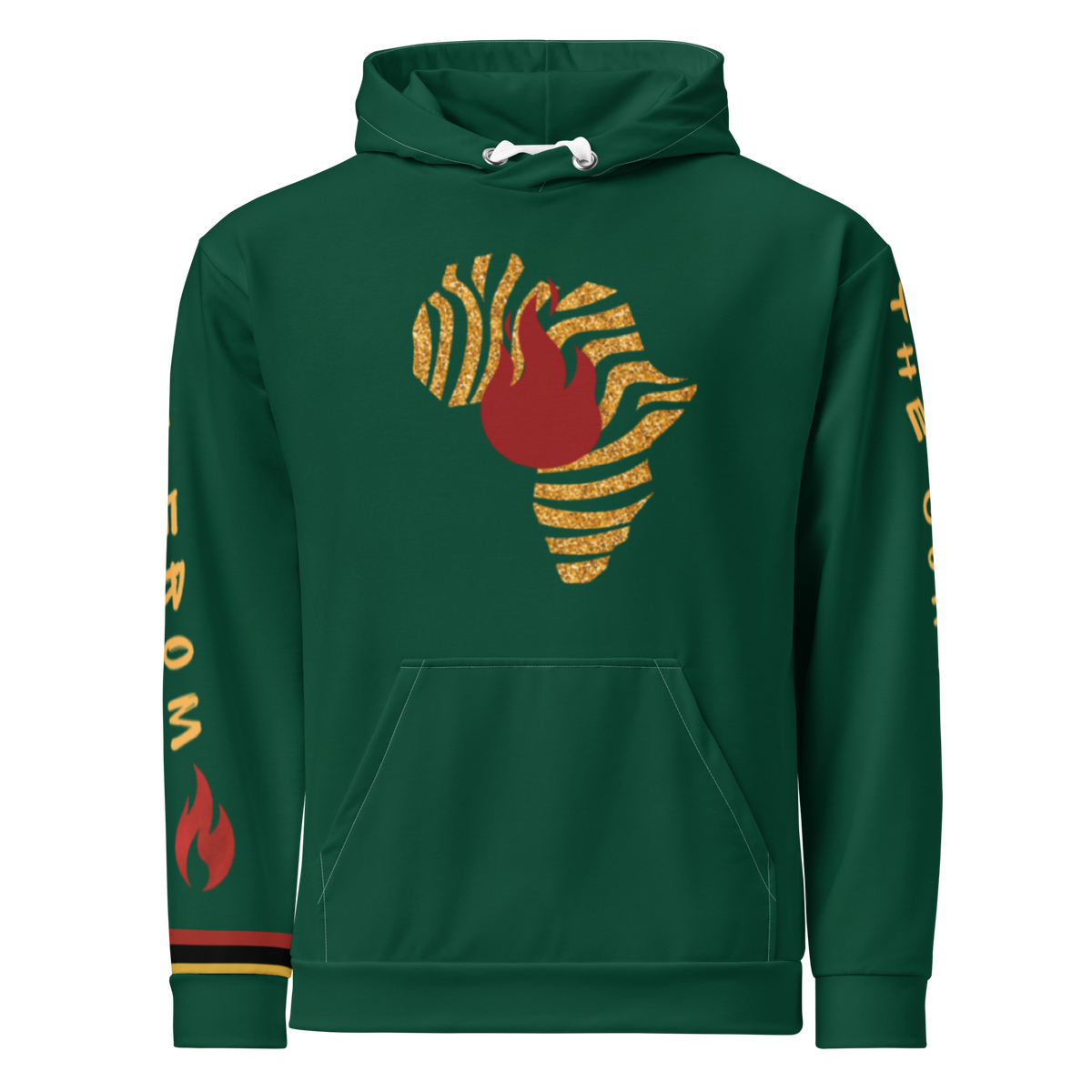"Lit from the Continent" Unisex Hoodie