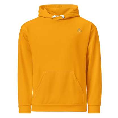 Nubian Pride Tribal Youth Unisex Hoodie in Orange