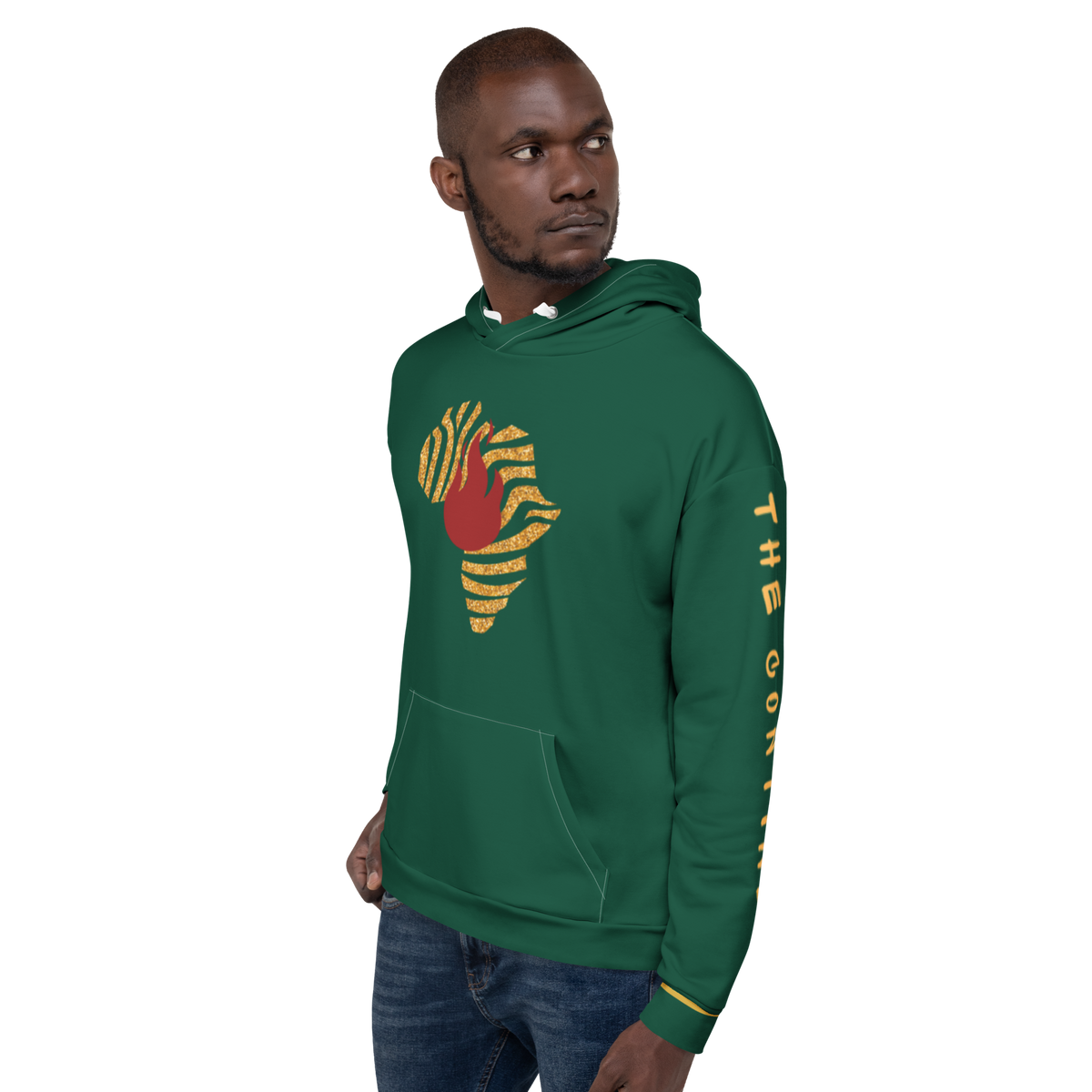 "Lit from the Continent" Unisex Hoodie