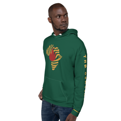 "Lit from the Continent" Unisex Hoodie