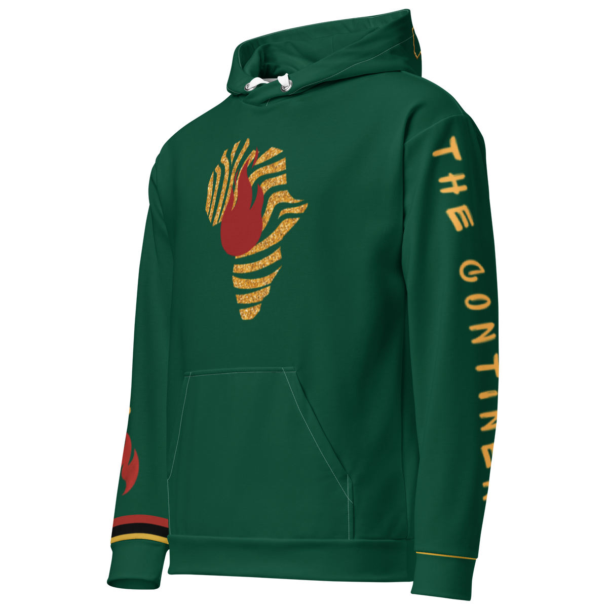 "Lit from the Continent" Unisex Hoodie