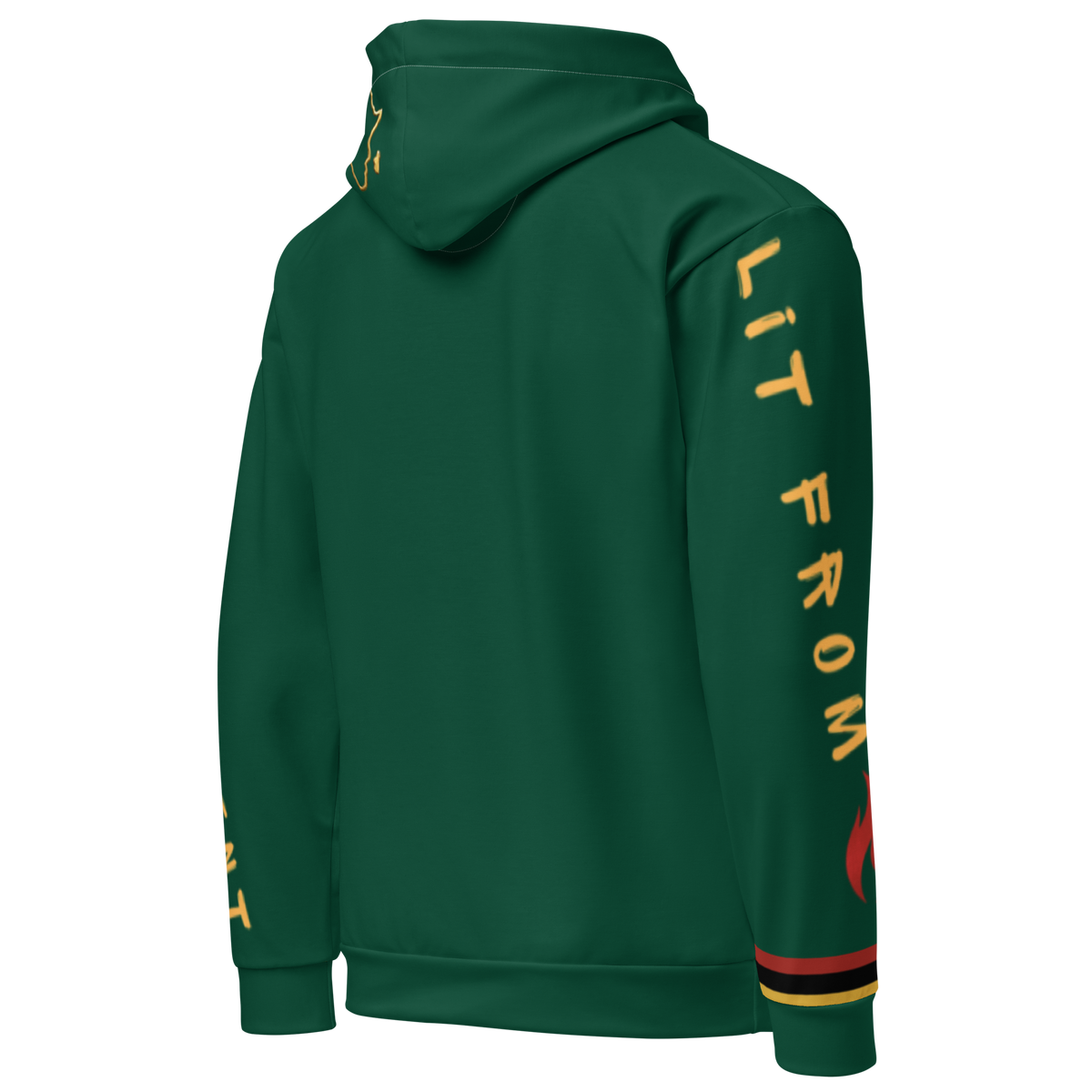 "Lit from the Continent" Unisex Hoodie