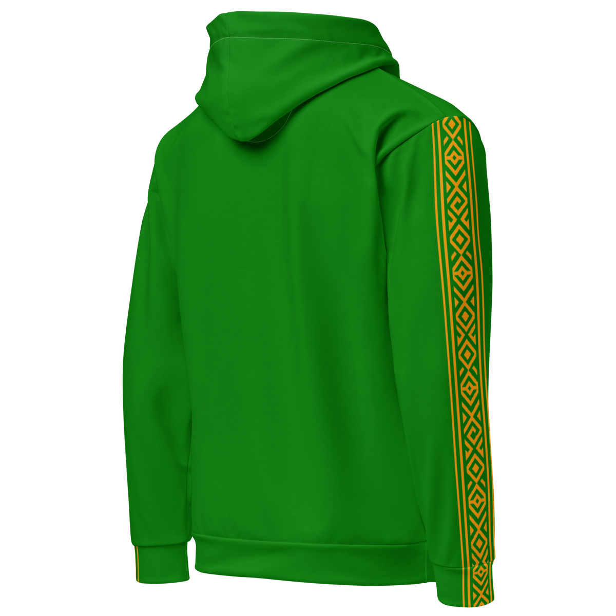 Nubian Pride Tribal Youth Unisex Hoodie in Green