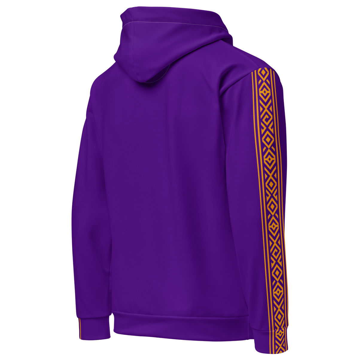 Nubian Pride Tribal Youth Unisex Hoodie in Purple