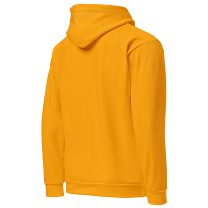 Nubian Pride Tribal Youth Unisex Hoodie in Orange