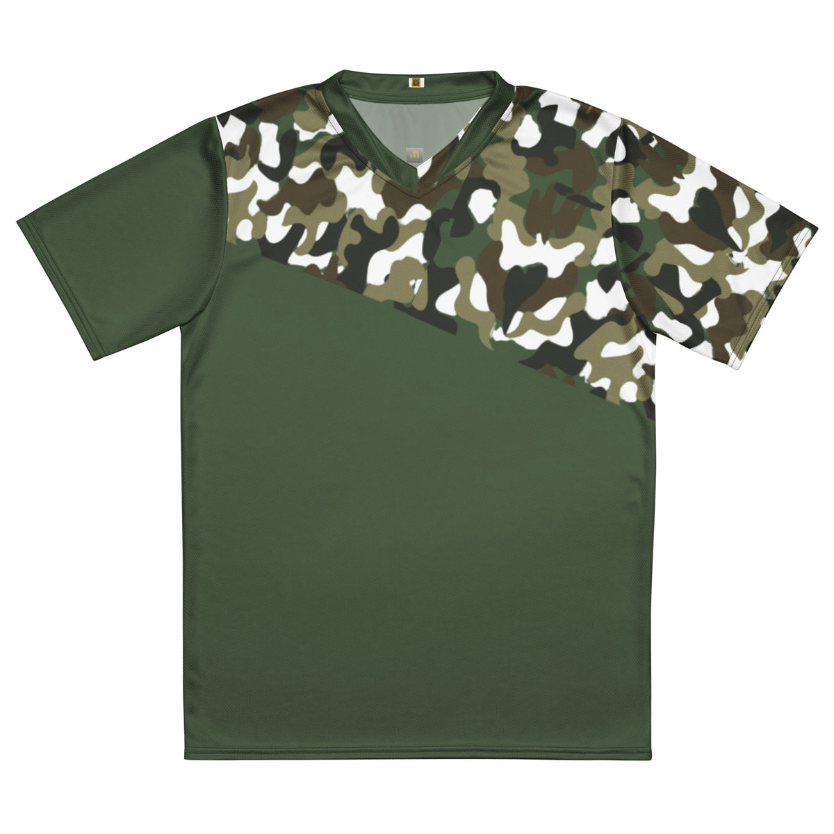 Men's Camo Print Sports Jersey