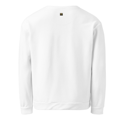 Bold & Rooted Unisex Sweatshirt in White