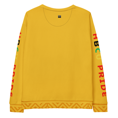 HBCU Pride Adult Unisex Sweatshirt in Yellow