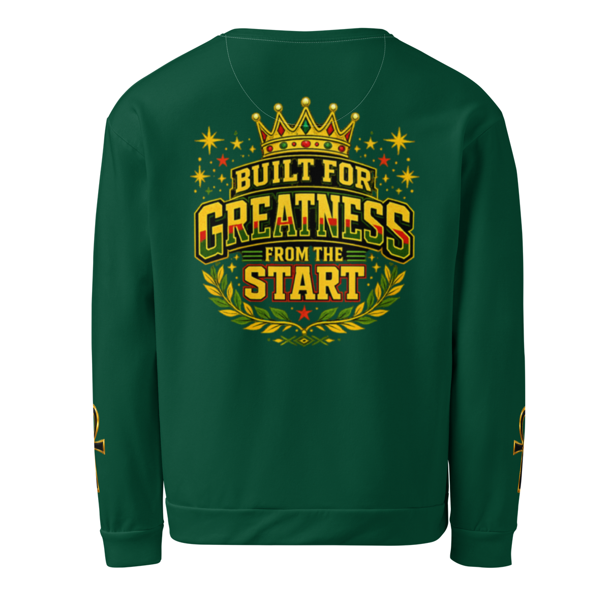 Young King Sweatshirt for Boys in Green