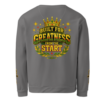 Young King Sweatshirt for Boys in Grey