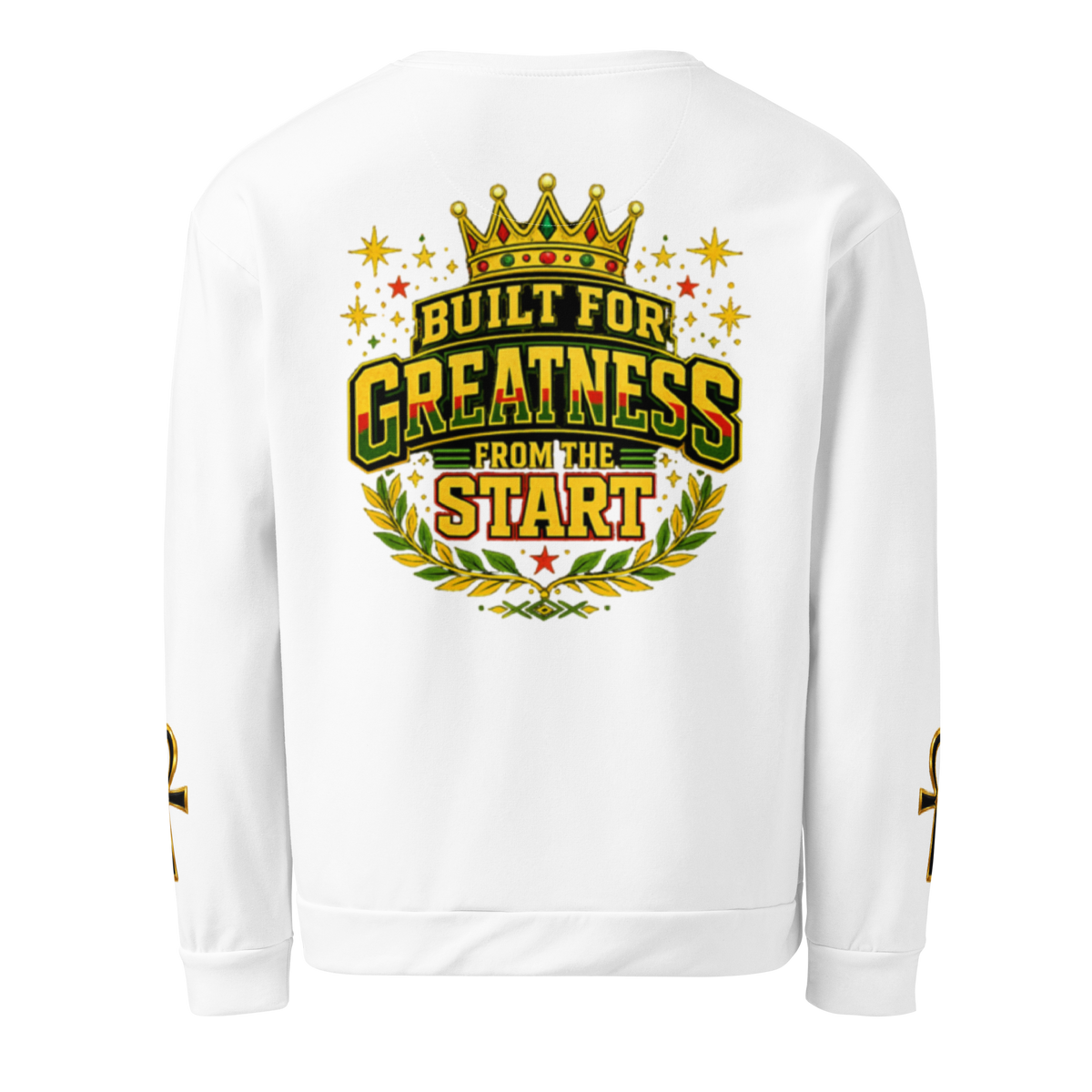 Young King Sweatshirt for Boys in White