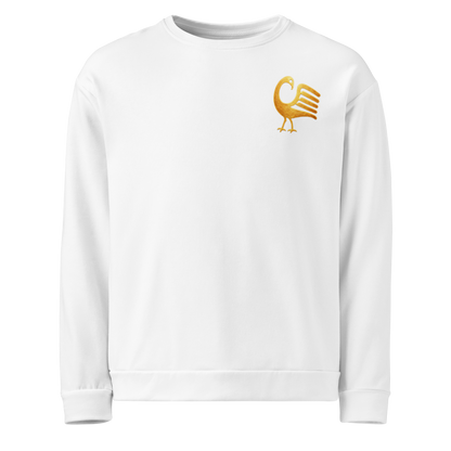 Bold & Rooted Unisex Sweatshirt in White