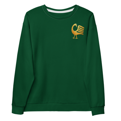 Bold & Rooted Unisex Sweatshirt in Green