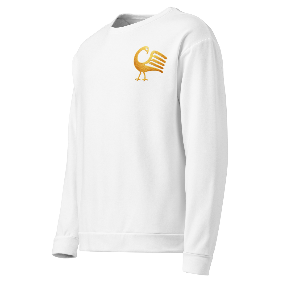 Bold & Rooted Unisex Sweatshirt in White