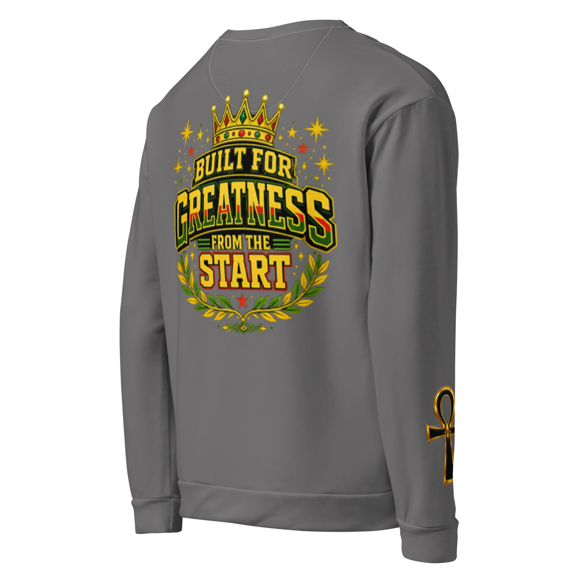 Young King Sweatshirt for Boys in Grey