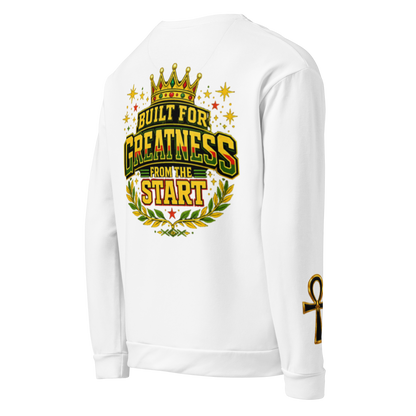 Young King Sweatshirt for Boys in White