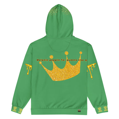 No Limit Melanin Drip Zip-Up Hoodie for Girls