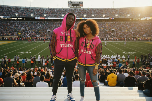 HBCU Unisex Students Zip Hoodie – All-Over Print Recycled Fleece