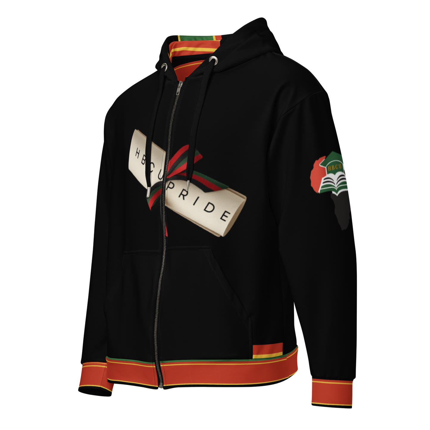 HBCU Legacy & Pride Recycled Unisex Zip Hoodie