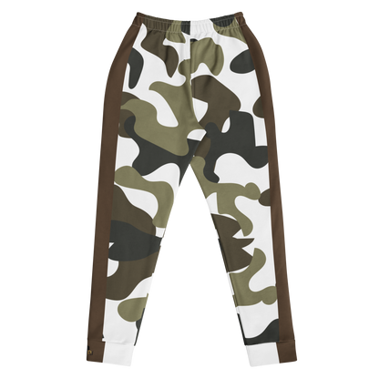 Camo Luxe Joggers for Women in Brown