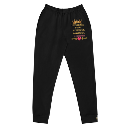 Young Queens Built Different Joggers for Girls