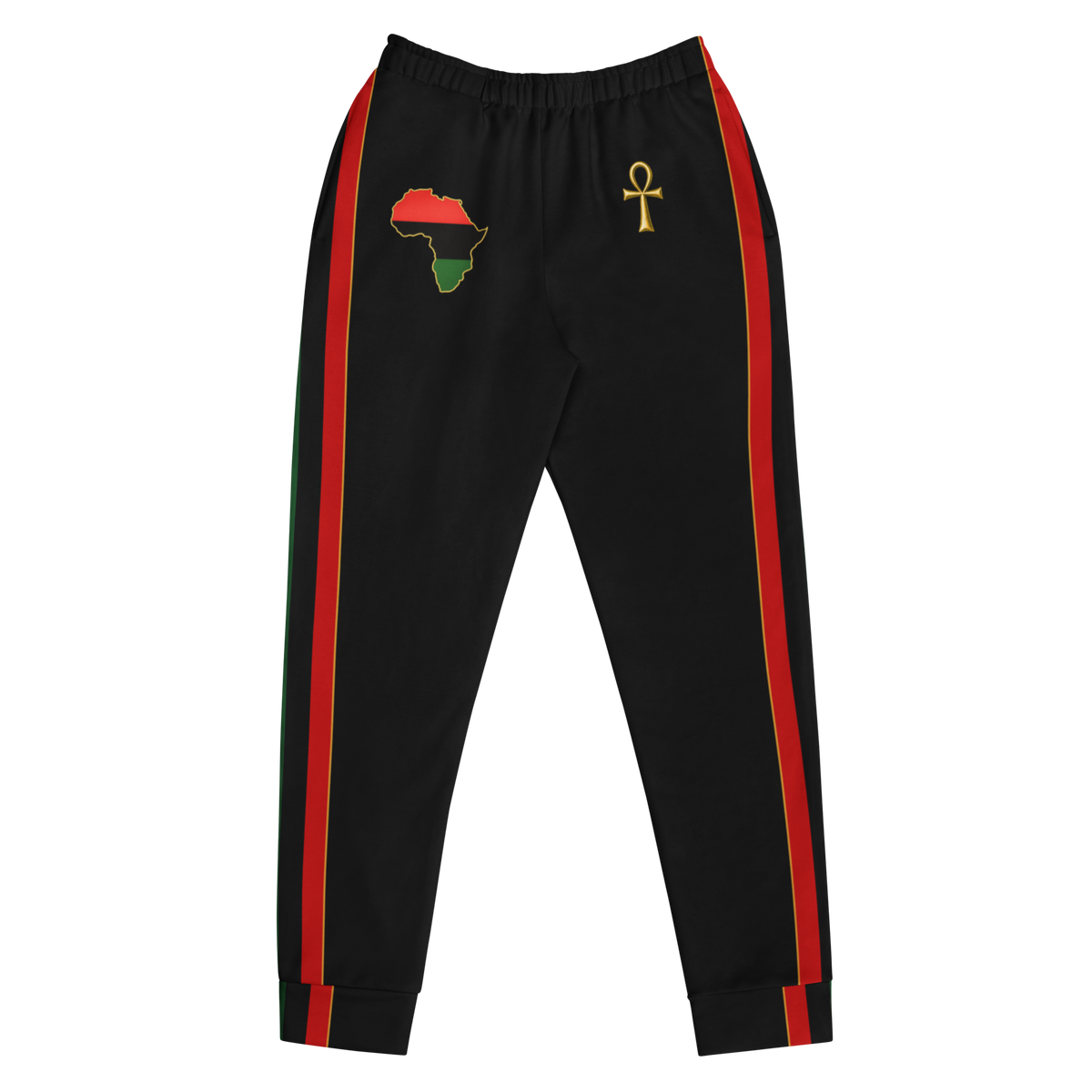 Running Roots Unisex Joggers in Black