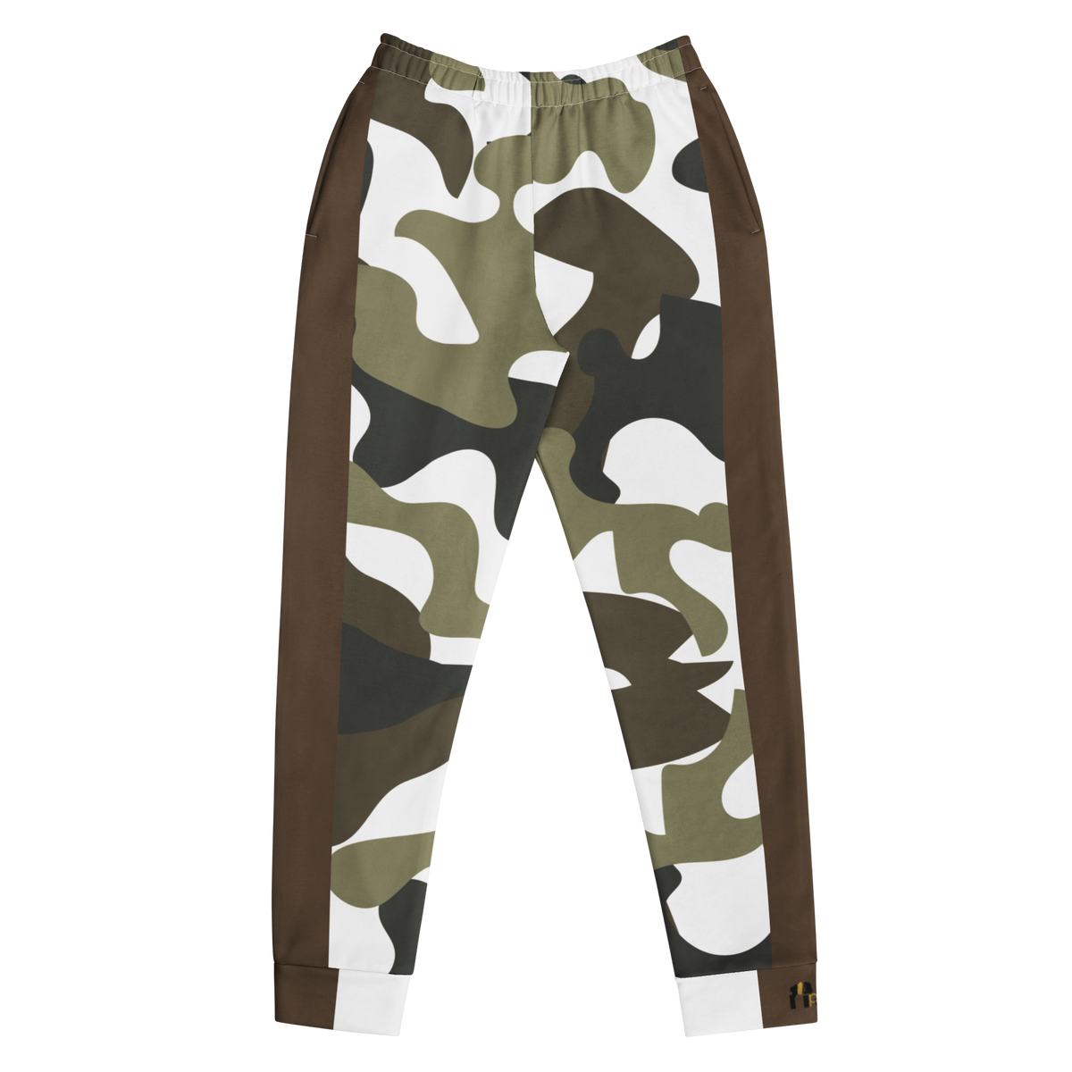 Camo Luxe Joggers for Women in Brown
