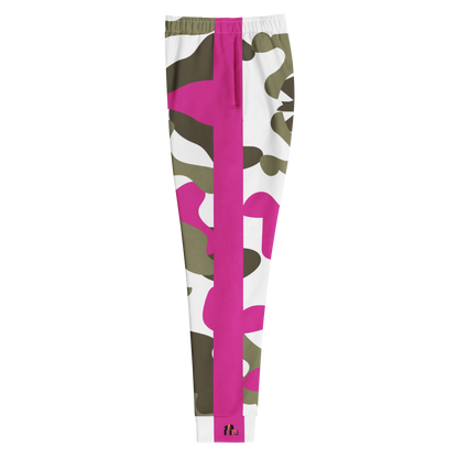 Camo Luxe Joggers for Women in Pink