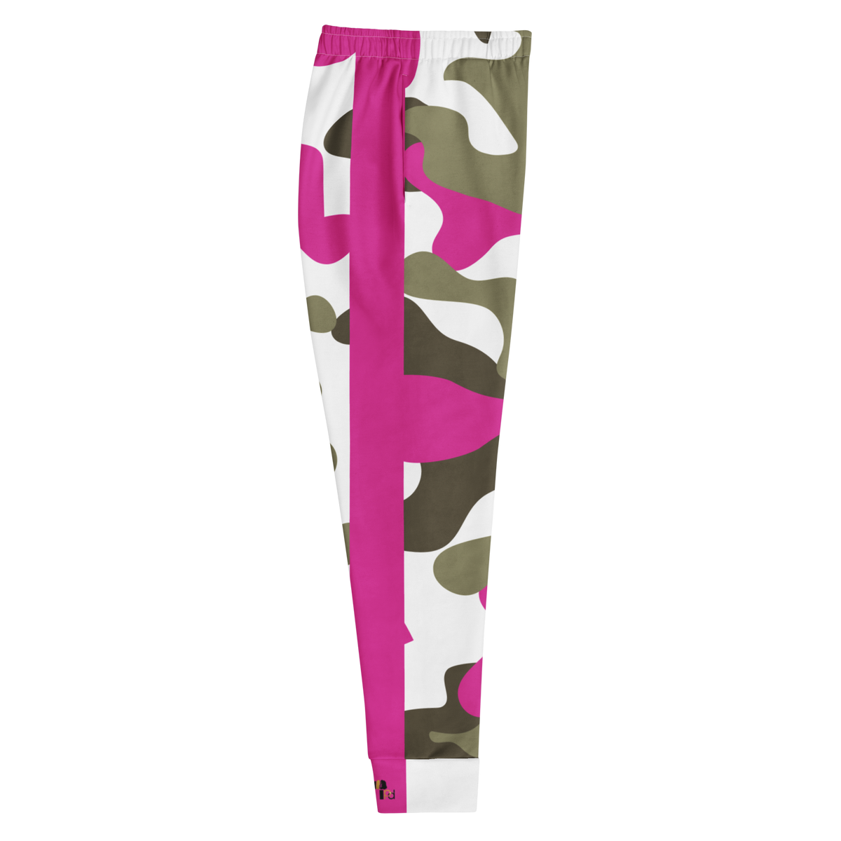 Camo Luxe Joggers for Women in Pink