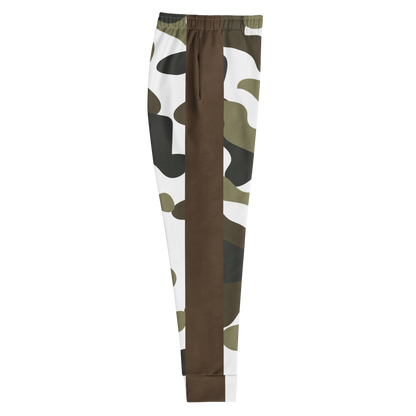 Camo Luxe Joggers for Women in Brown