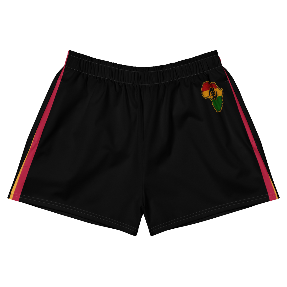 Kemetic Colors Unisex Shorts in Black