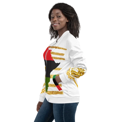 Royal Roots Pan-African Unisex Bomber Jacket