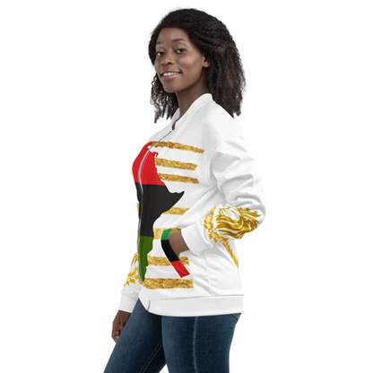 Royal Roots Pan-African Unisex Bomber Jacket