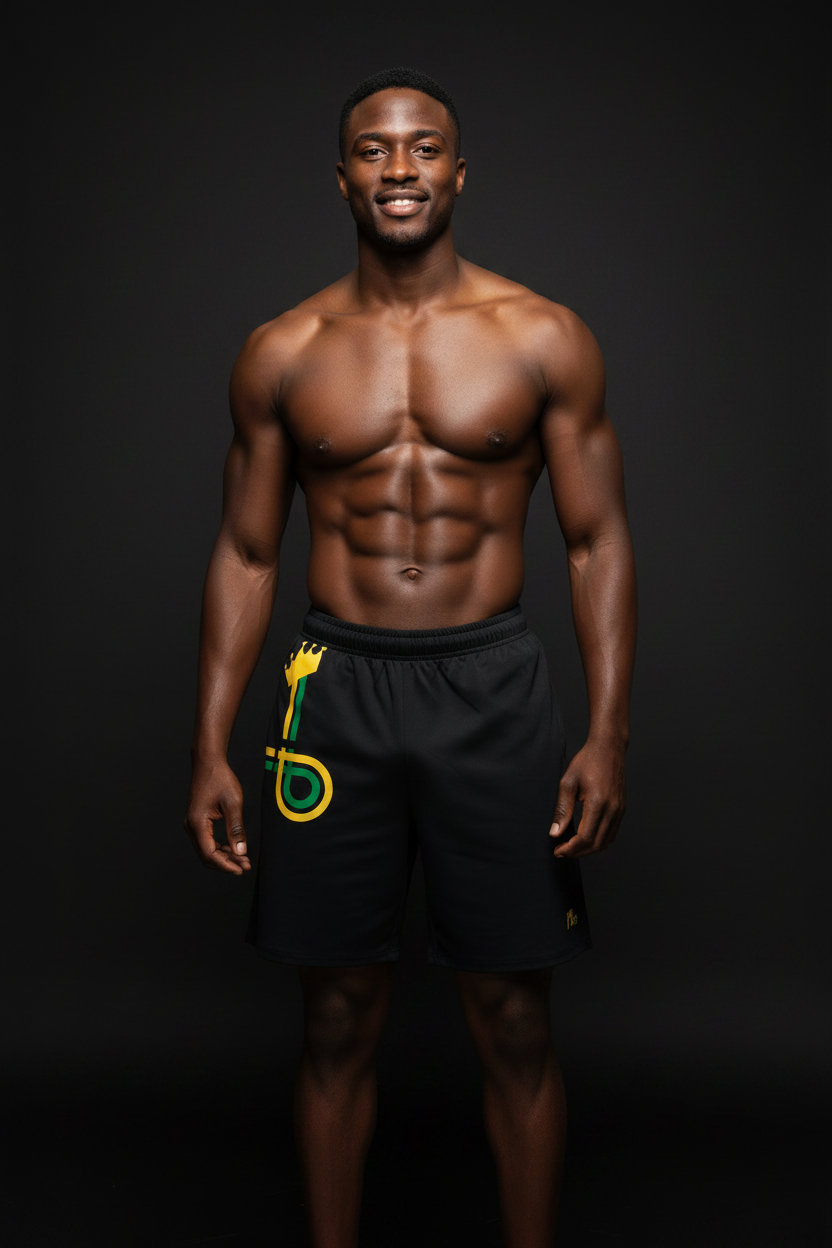 Crown Motion Long Shorts for Men