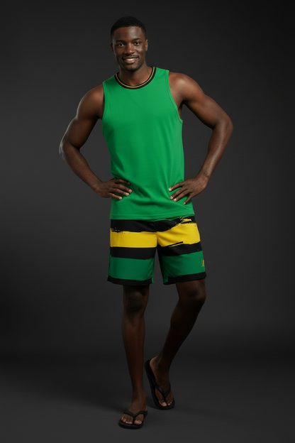 Jamaican Pride Shorts for Men (Long)