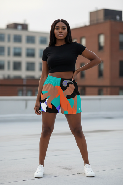 Golden Age of Hip Hop Shorts for Women