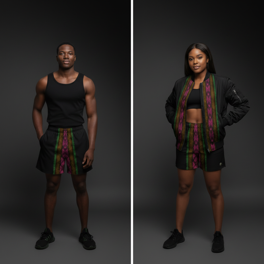 Nubian Motion Unisex Shorts