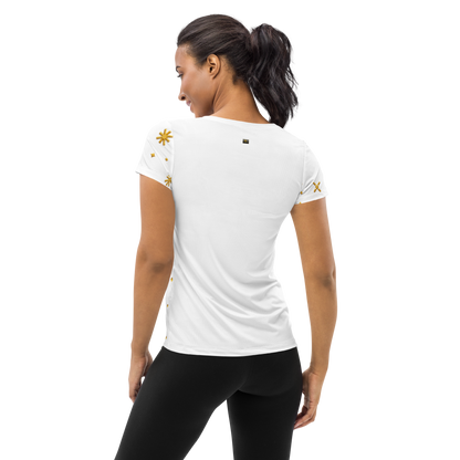 Celestial Bloom Tee for Women in White