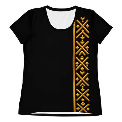 Tribal Stripe Power Tee for Women