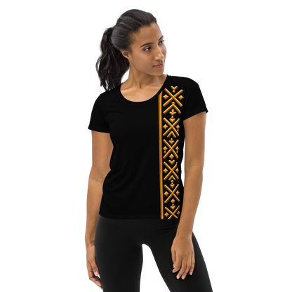 Tribal Stripe Power Tee for Women