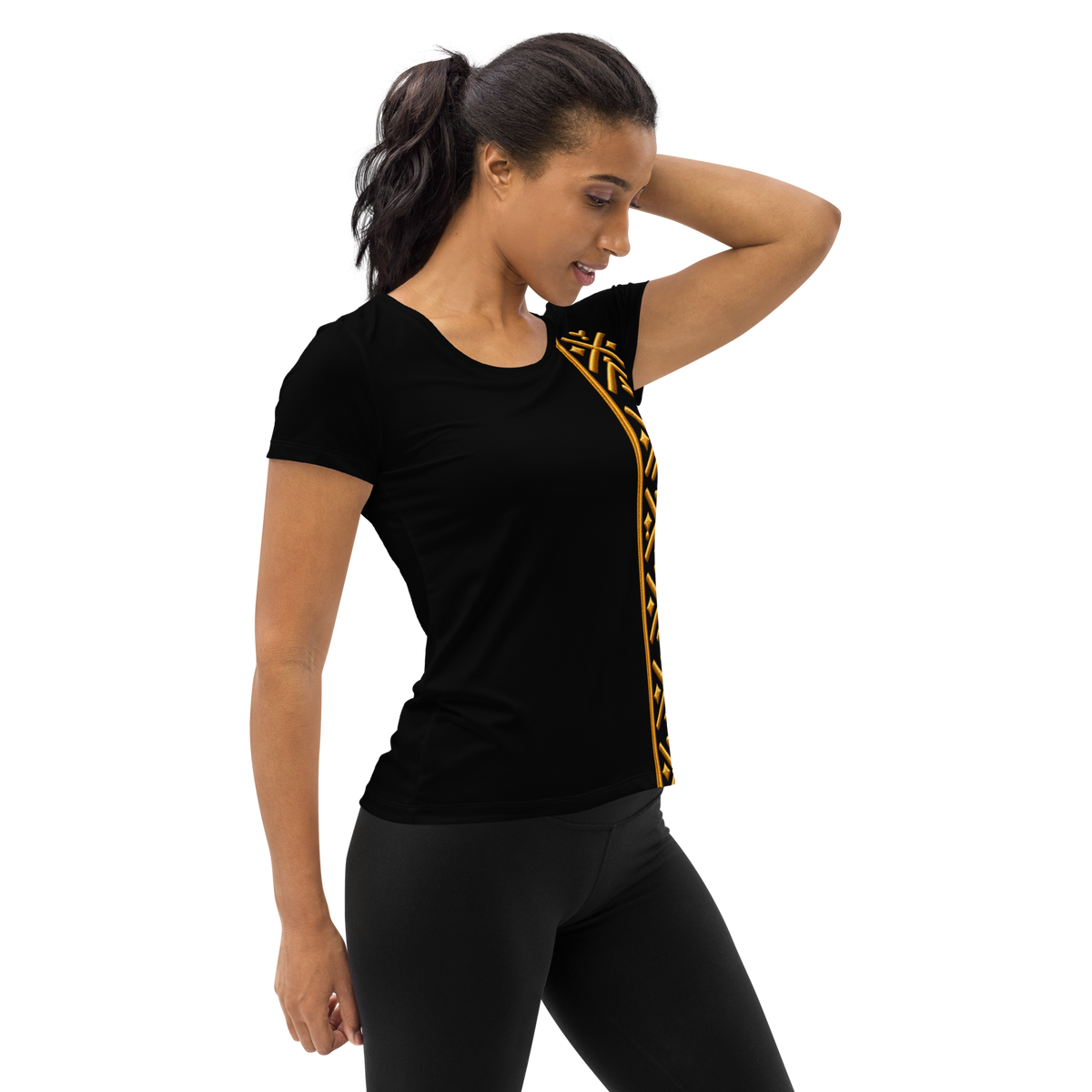 Tribal Stripe Power Tee for Women
