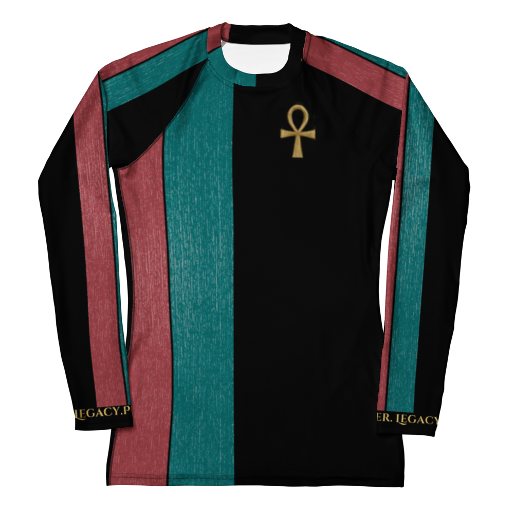 Ankh Rash Guard - Long Sleeve for Women