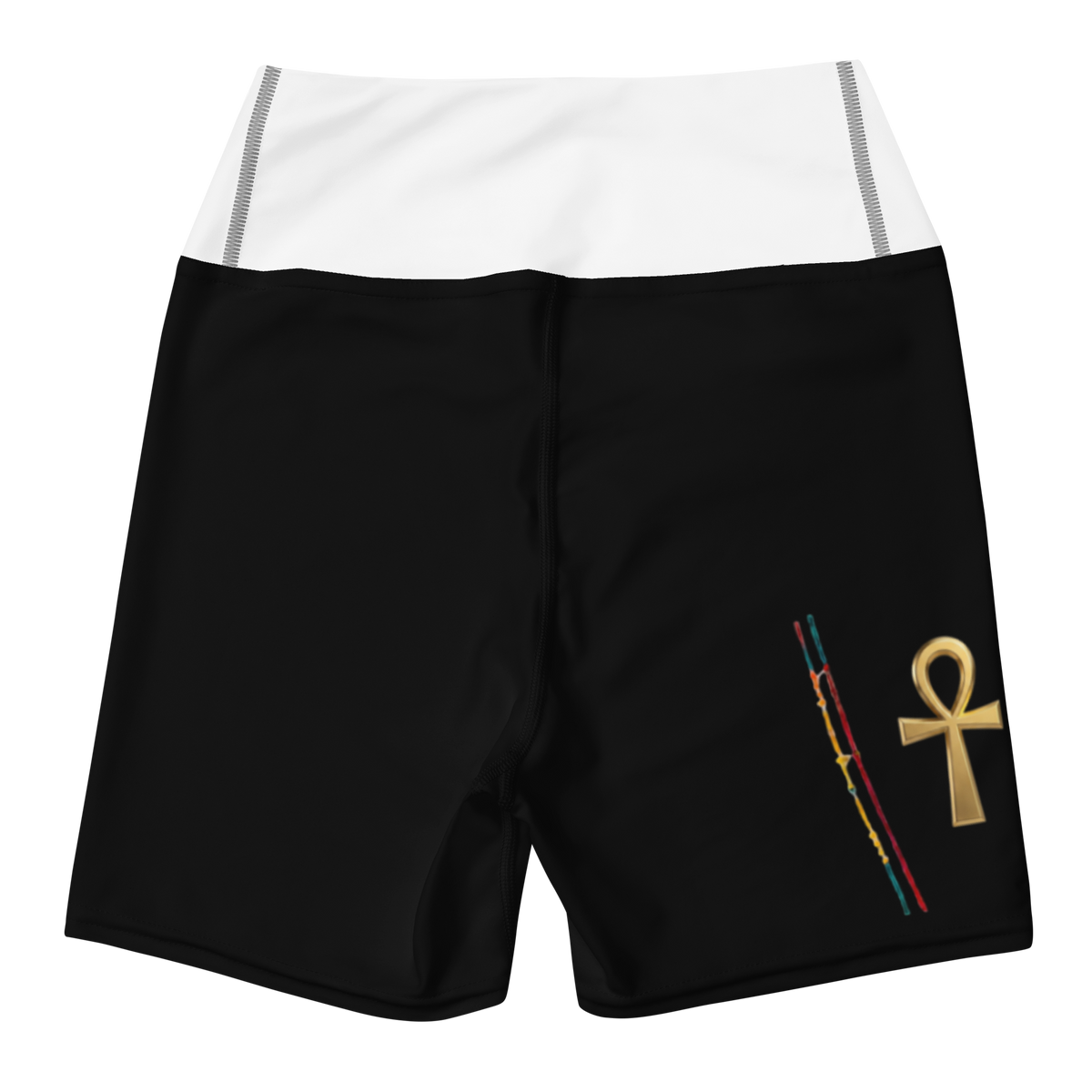 Ankh Tribe Yoga Shorts