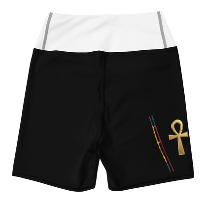Ankh Tribe Yoga Shorts