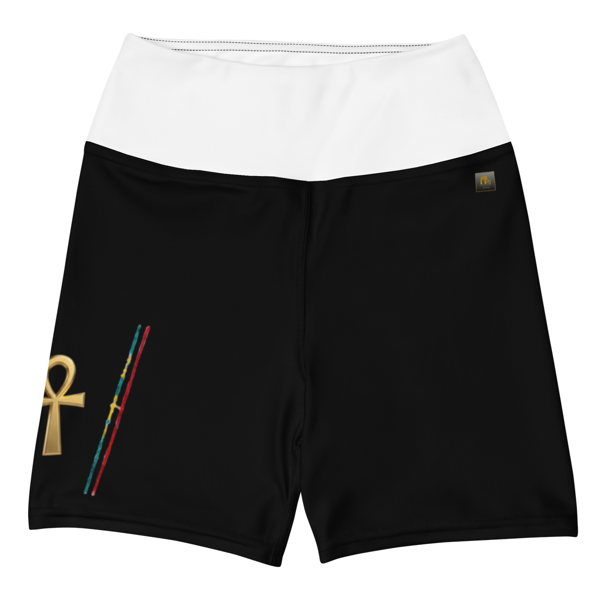 Ankh Tribe Yoga Shorts