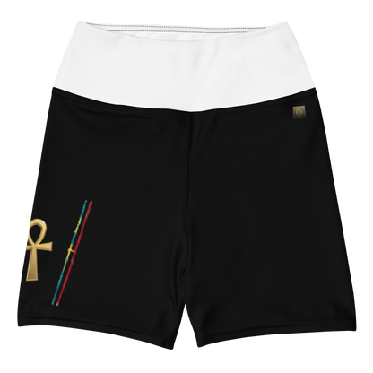 Ankh Tribe Yoga Shorts