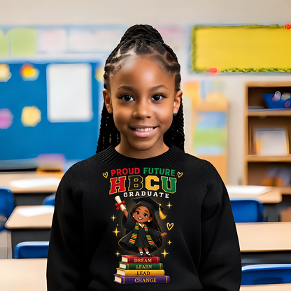 Proud Future HBCU Grad™ Youth Sweatshirt for Girls