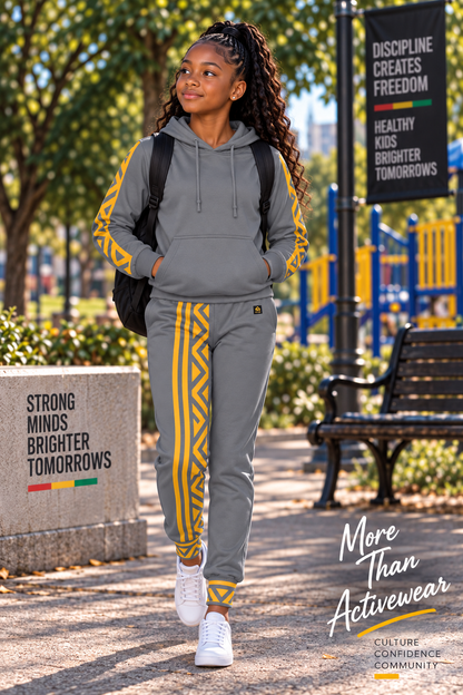 Trailblazers Unisex Joggers in Grey